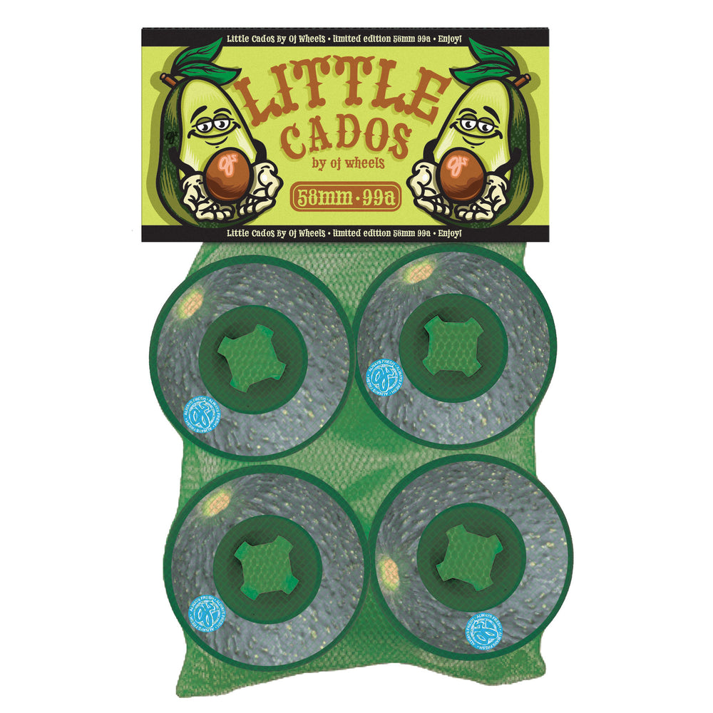 58mm - 99a Lil Doodies Cados | Slappy Round Wheels | OJ Skate
