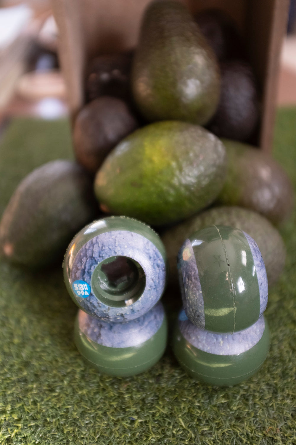 58mm - 99a Lil Doodies Cados | Slappy Round Wheels | OJ Skate