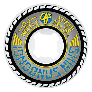 54mm Shin Sanbongi Mini Combos 99a OJ Skateboard Wheels White