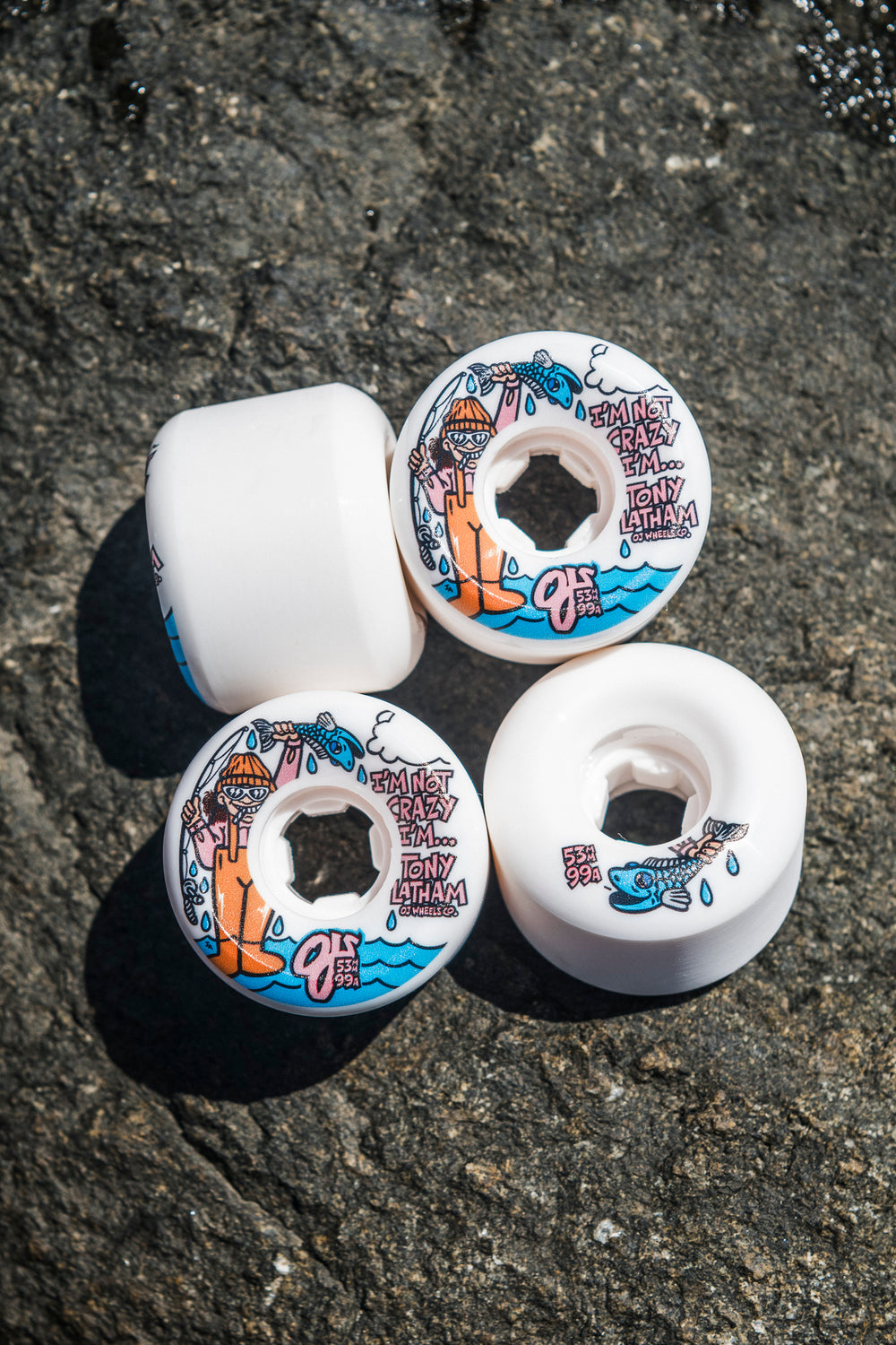 53mm - 99a Latham Full Combo | Extra Wide | OJ Skateboard Wheels