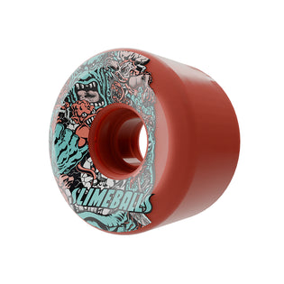 60mm Rob Roskopp Five Reissue 78a OG Slime Slime Balls Skateboard Wheels Pink