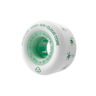 53mm Mark Appleyard Clouds 87a Ricta Skateboard Wheels White