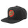 Classic Dot Snapback High Profile Kids Santa Cruz Hat Black