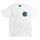 Wave Dot Mens Santa Cruz T-Shirt White