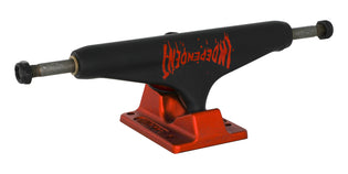 Stage 11 Splatter Span Black / Ano Red Independent Skateboard Truck No Color