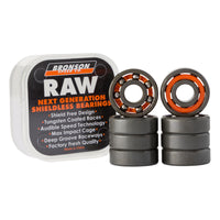 Raw Shieldless Skateboard Bearings | Bronson Speed Co. Canada