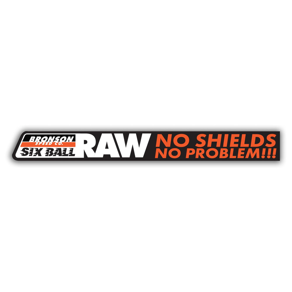 Six Ball Raw Shieldless Skateboard Bearings | Bronson Speed Co. Canada