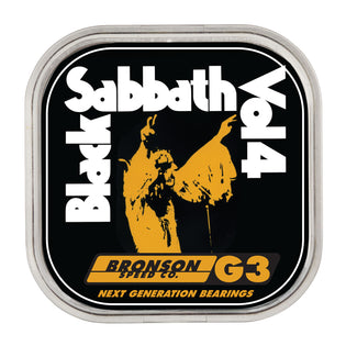 Black Sabbath G3 Bronson Skateboard Bearings No Color
