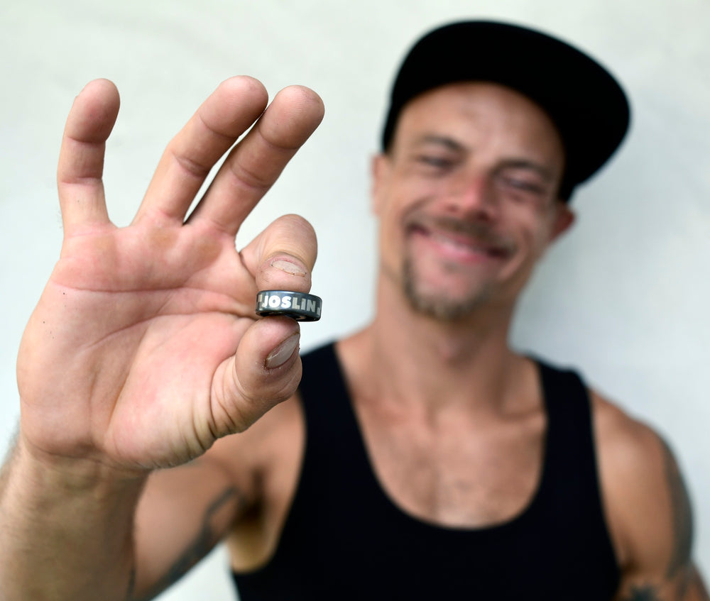 6 Ball Raw Shieldless Skateboard Bearings| Chris Joslin | Bronson