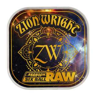 Zion Wright Pro 6-Ball Raw Bronson Skateboard Bearings No Color