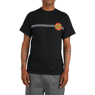 Classic Dot Mens Santa Cruz T-Shirt Black
