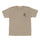 Screaming Hand Youth Santa Cruz T-Shirt Sand W/Maroon/Grey