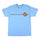 Other Dot Mens Santa Cruz T-Shirt Carolina Blue w/Rust