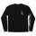 Screaming Hand Mens Santa Cruz Longsleeve T-Shirt Black