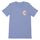 Moon Dot Womens Santa Cruz T-Shirt Lavender Blue