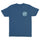 Flame Ringed Dot Mens Santa Cruz T-Shirt Blue Dusk