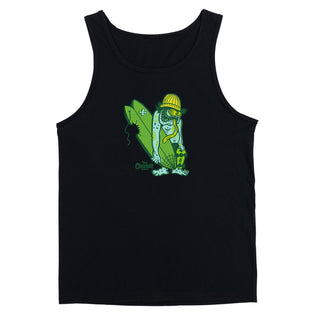 Haunted Sea Mens Creature Tank White