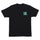Screaming Hibiscus Dot Mens Santa Cruz T-Shirt Black