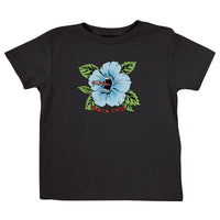 44156419_155531_79029_screaming_hibiscus_front_santa_cruz_kids_tshirt_color_black 