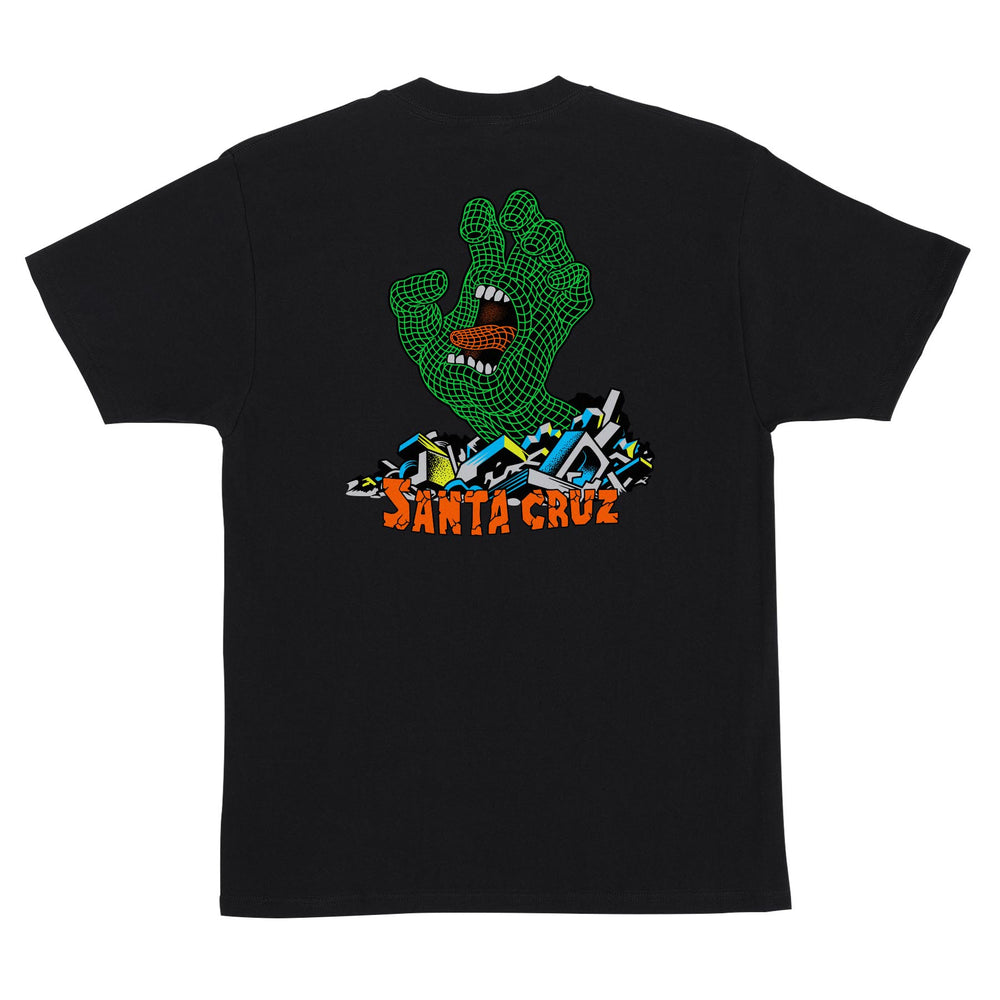 Kendall Grid Hand T-Shirt | Men's Clothing | Santa Cruz