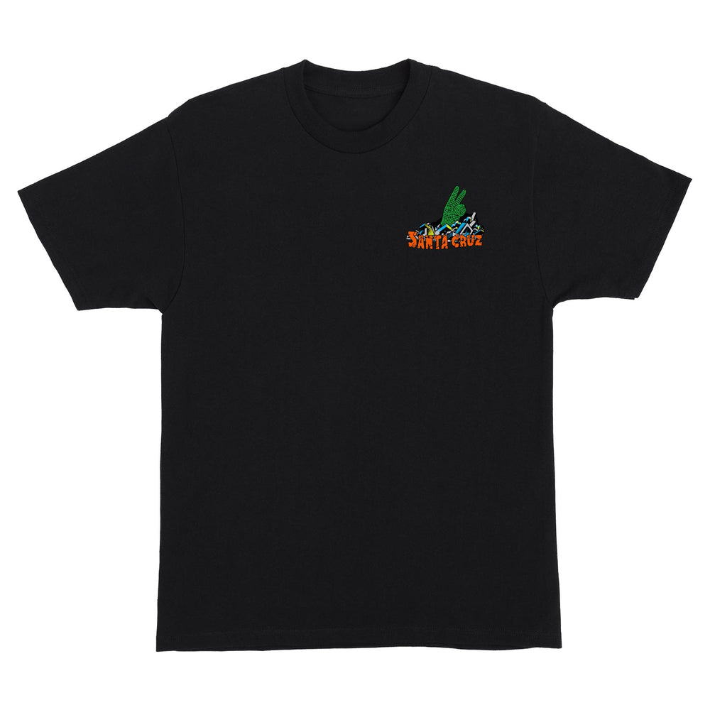 Kendall Grid Hand T-Shirt | Men's Clothing | Santa Cruz