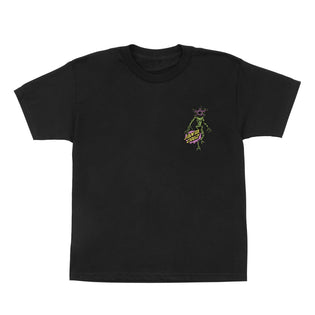 Stranger Things Demogorgon Dot Youth Santa Cruz T-Shirt Black