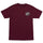 Collage Oval Dot Mens Santa Cruz T-Shirt Maroon