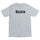 Cut Strip Front Mens Santa Cruz T-Shirt Sport Grey