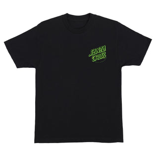 Roskopp Screaming Five Mens Santa Cruz T-Shirt Black
