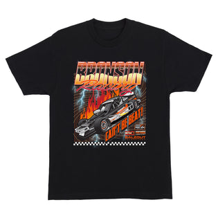 Racing Raw Mens Bronson T-Shirt Black