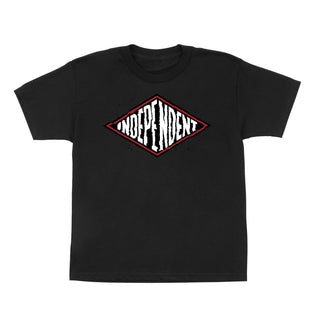 Distortion Youth Independent T-Shirt Black