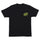 Wooten Cyber Skull Mens Santa Cruz T-Shirt Black