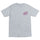 Wooten Cyber Skull Mens Santa Cruz T-Shirt Hthr Grey