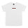 Strip Embroidered Mens Santa Cruz T-Shirt White
