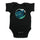 Wave Dot Santa Cruz Baby One Piece Bodysuit Black