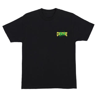 Spiral Skull Mens Creature T-Shirt Black