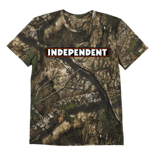 Bar Logo Mens Independent x Realtree T-Shirt Realtree APX