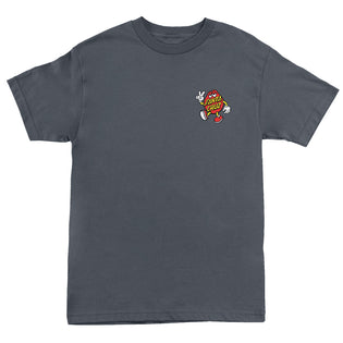 Dot Dudes Mens Santa Cruz T-Shirt Charcoal