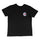 2 Tone Moon Dot Womens Santa Cruz T-Shirt Black