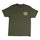 REV Support Mens Creature T-Shirt Surplus Green