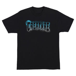 Midnight Logo Mens Creature T-Shirt Black