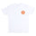 Truck Co Legacy Mens Independent T-Shirt White w/Orange