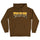 Creature Logo Mens Hoodie Brown
