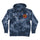 Classic Dot Mens Santa Cruz Hoodie Tie Dye Navy