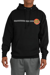 Classic Dot Mens Santa Cruz Hoodie Black