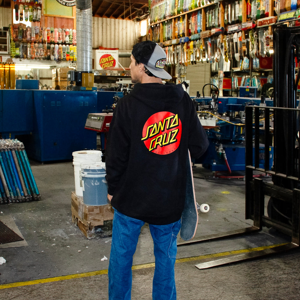 Classic Dot Hoodie | Men's Skate Clothing | Santa Cruz Canada