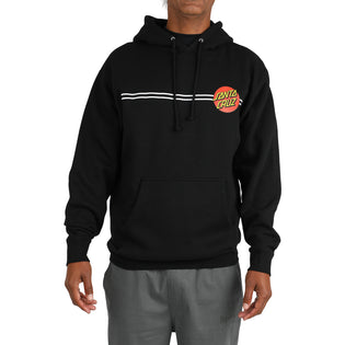 Classic Dot Mens Santa Cruz Hoodie Black