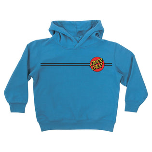 Classic Dot Santa Cruz Kids Hoodie Black