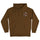 Wave Dot Mens Santa Cruz Hoodie Brown W/Grey/Orange