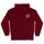 Opus Dot Mens Santa Cruz Hoodie Maroon W/ Tan